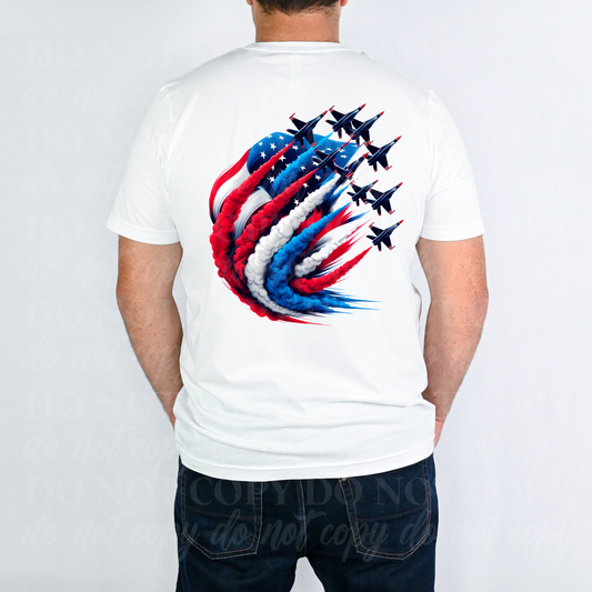 Airplanes Red White and Blue 1