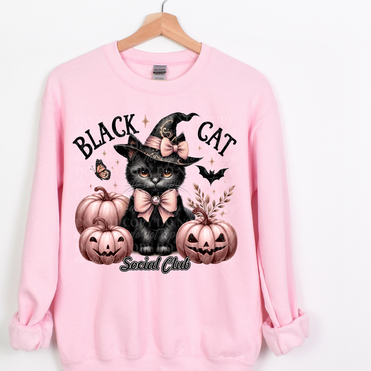 Black Cat pink