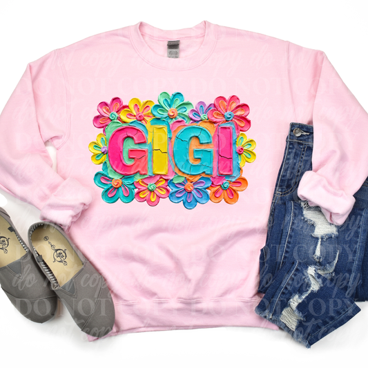 Gigi--colorful painting