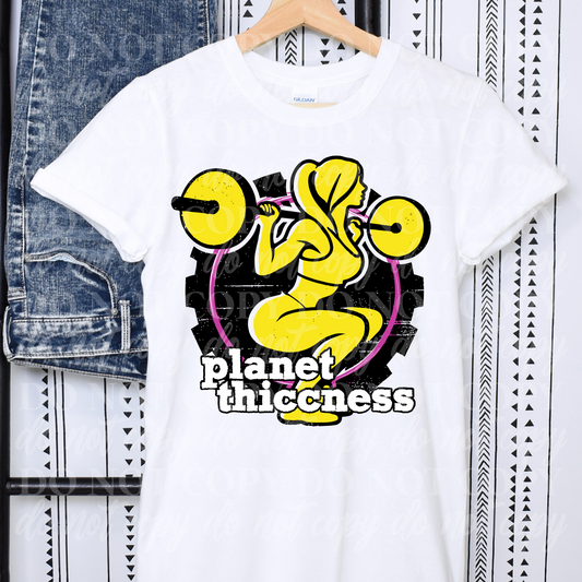 Planet Thiccness