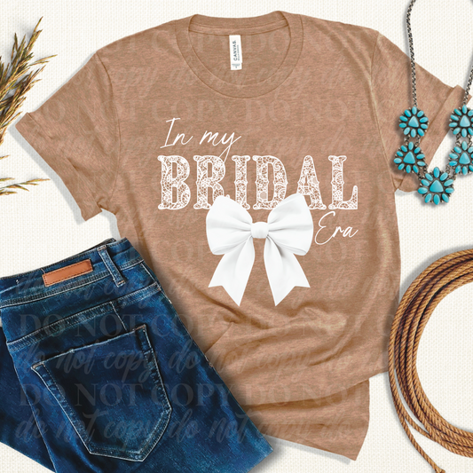 In my Bridal Era White Bow