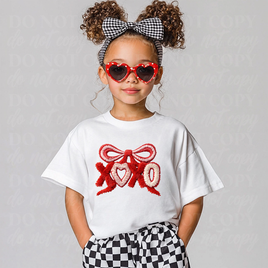XOXO-BOW RED