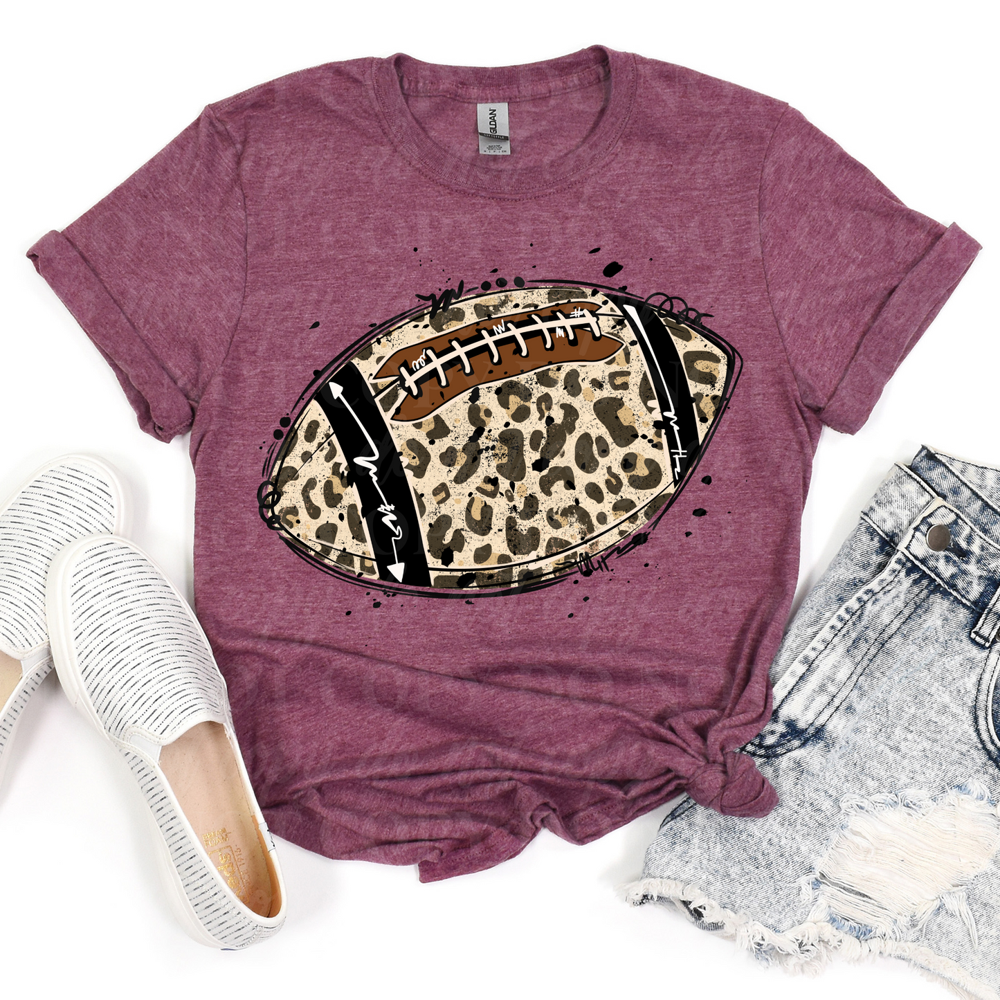 Football-Cheetah print