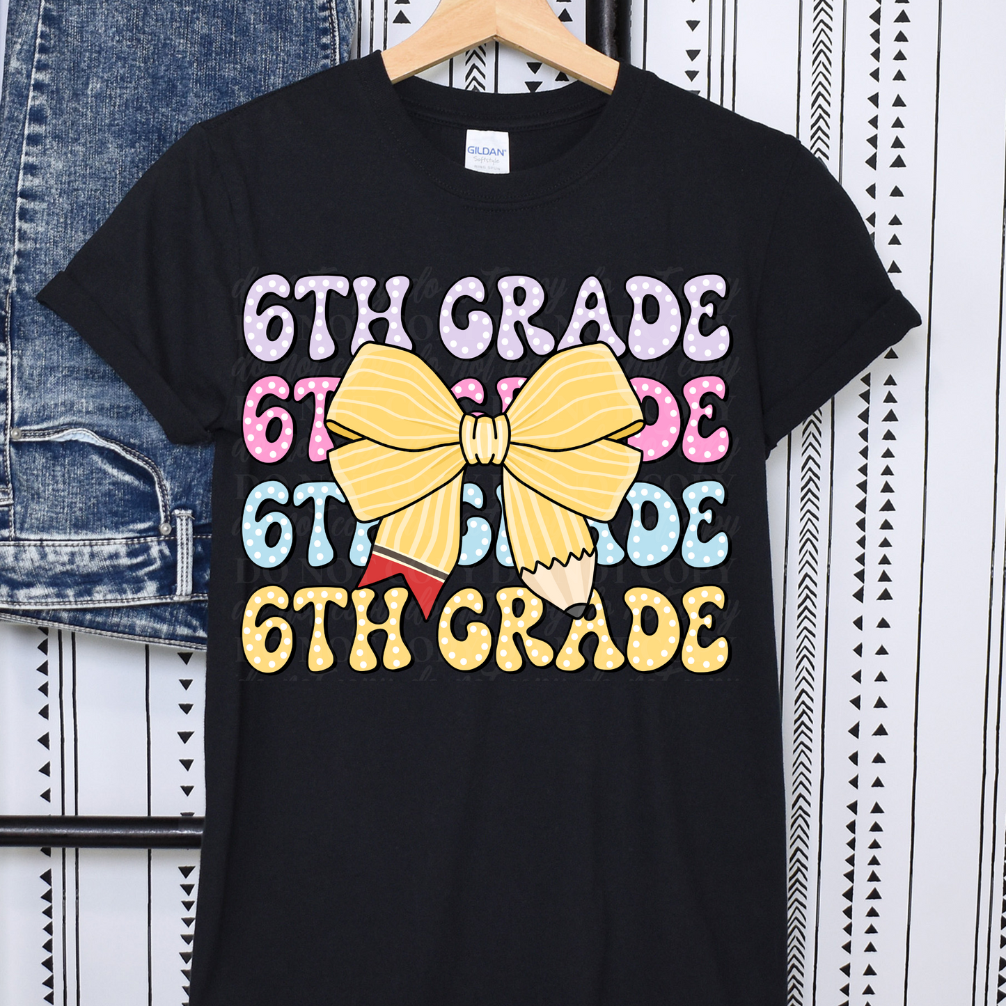 6th Grade- Yellow Bow