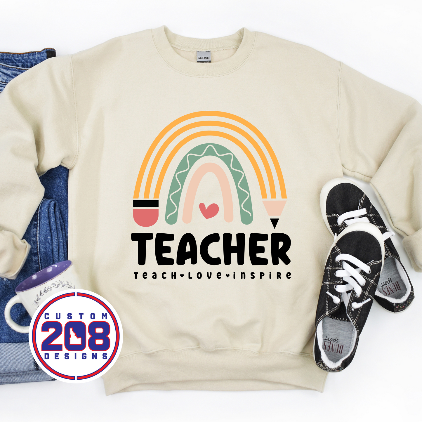 Teach Love Inspire Color