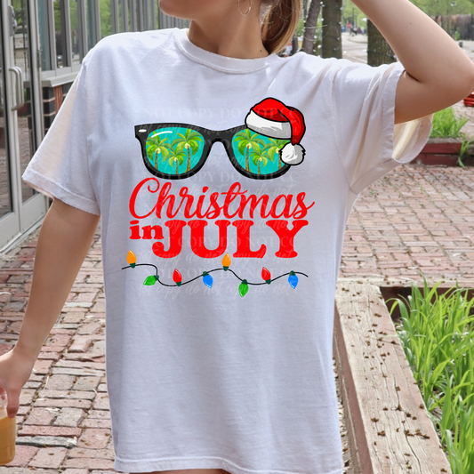 Christmas In July- Sunglasses