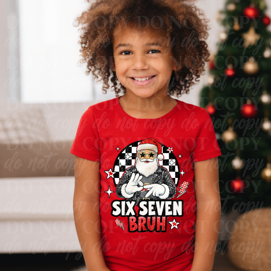 6 7 Bruh-santa