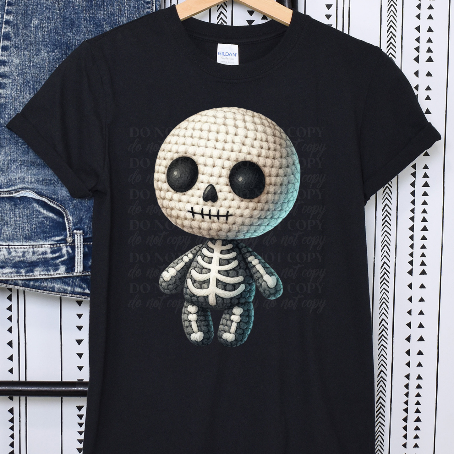 Cute Crochet Skeleton