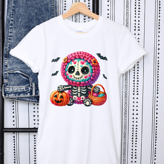 Crochet Skeleton pink