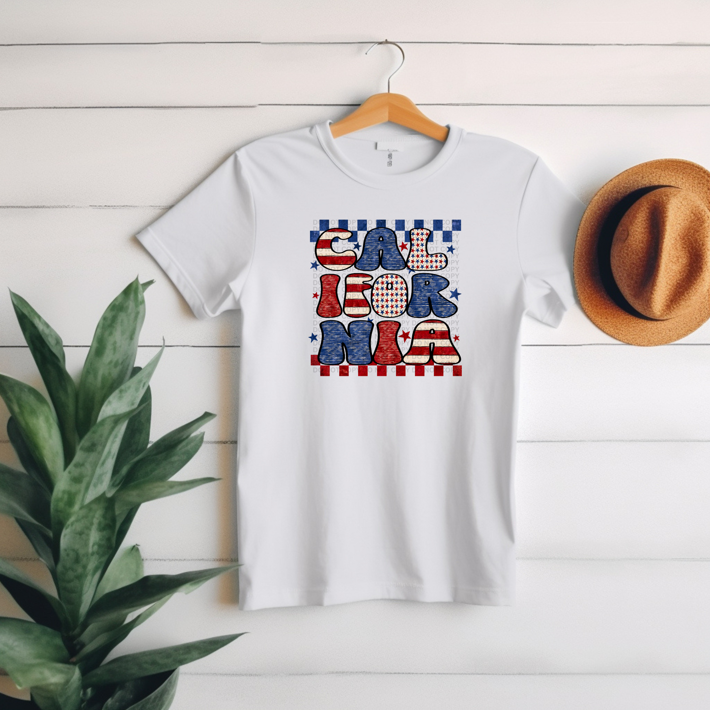 California - Red White & Blue