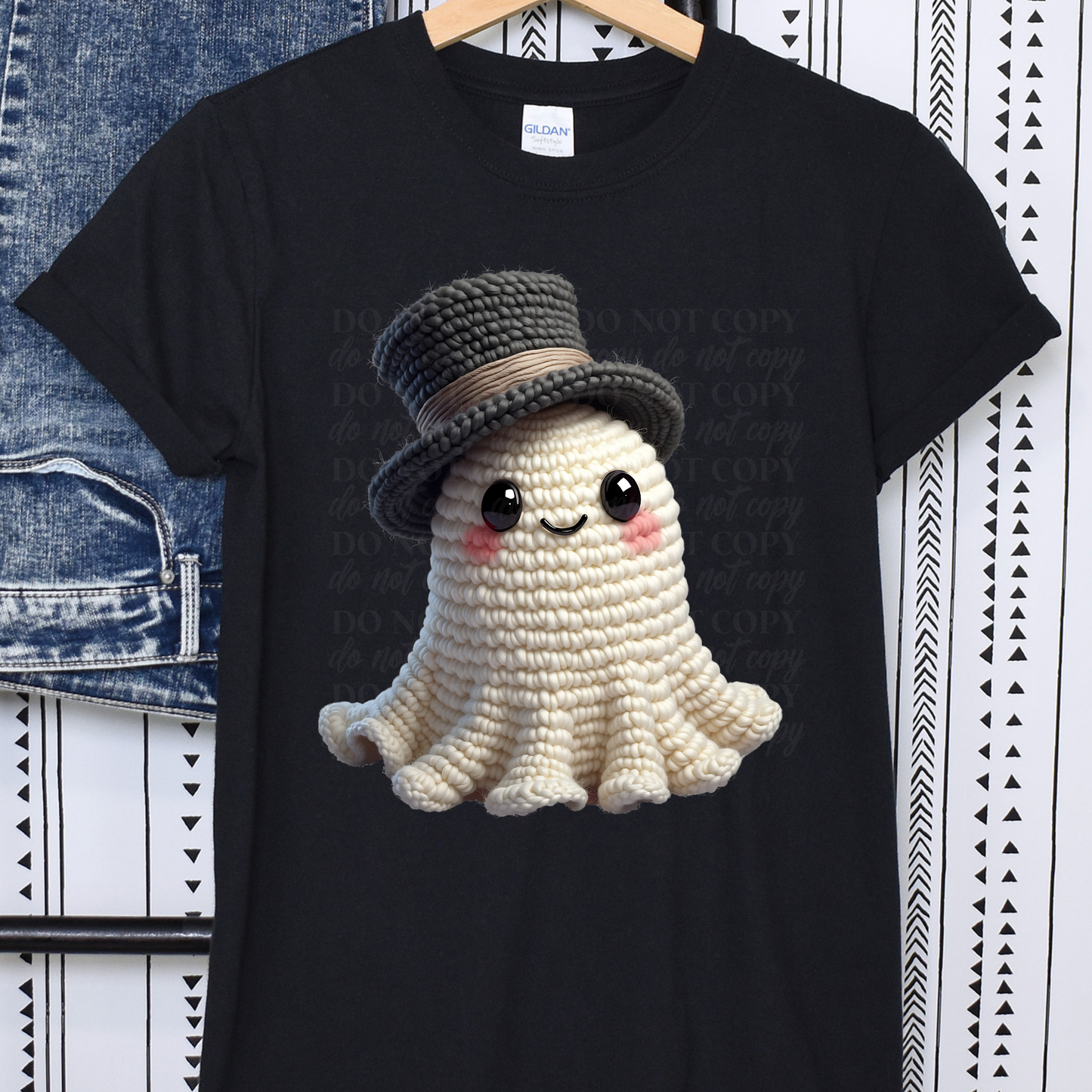 Top Hat Ghost Crochet