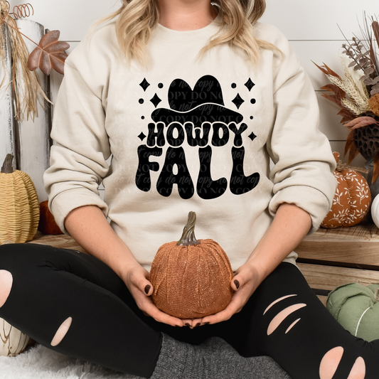 Howdy Fall- Black