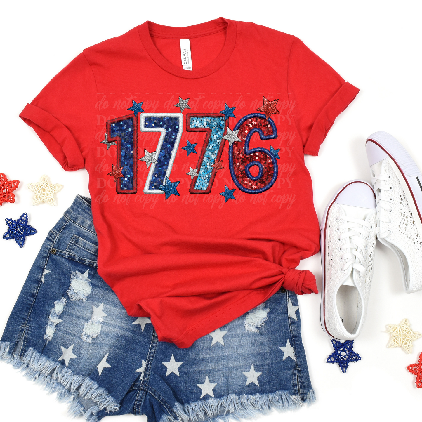 1776- stars