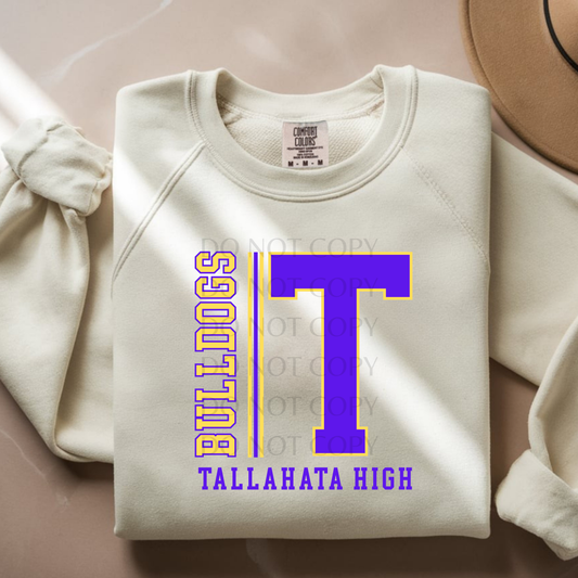 Vertical Stripes Initial Mascot