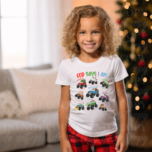 God Says I Am-monster trucks