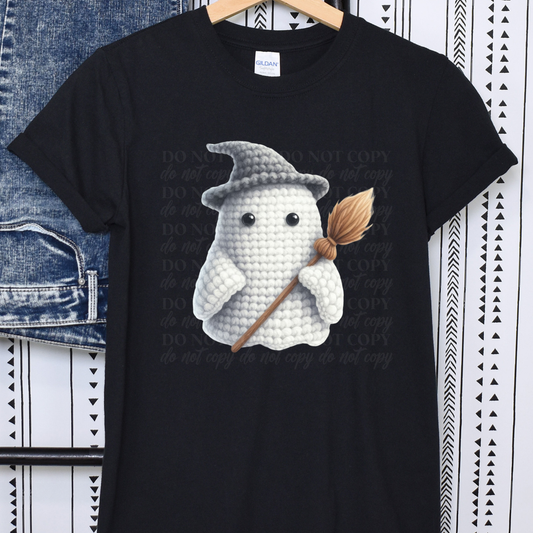 Ghost Crochet Cute Witch