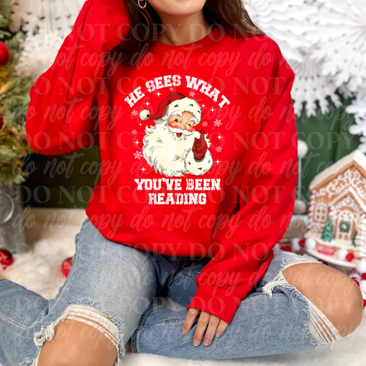 He Sees What You've Been Reading