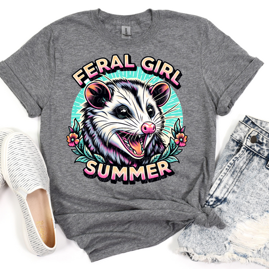 Feral Girl Summer- Raccoon