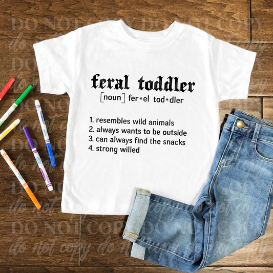 Feral Toddler Definition