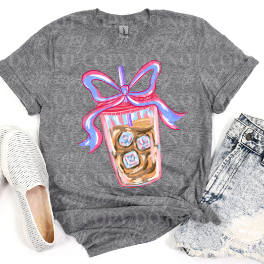 Iced Coffee Bow