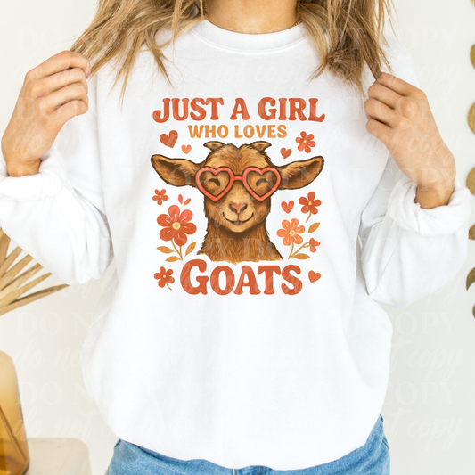 Just A Girl Who loves Goats