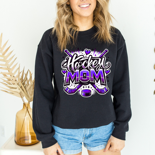 Hockey Mom-purple