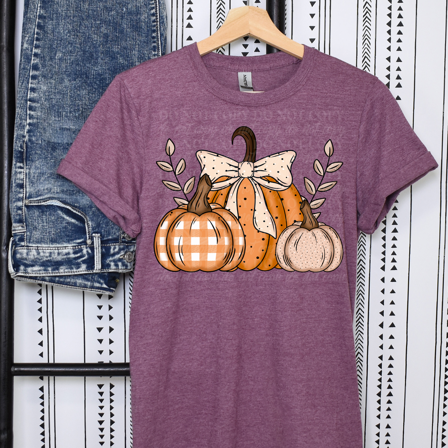 Pumpkins with Bow