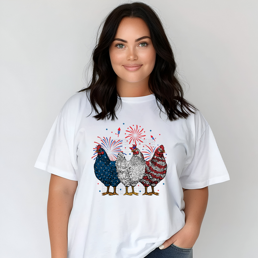 Patriotic Chickens