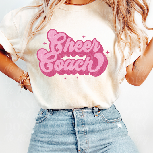 Cheer Coach-Retro Pink