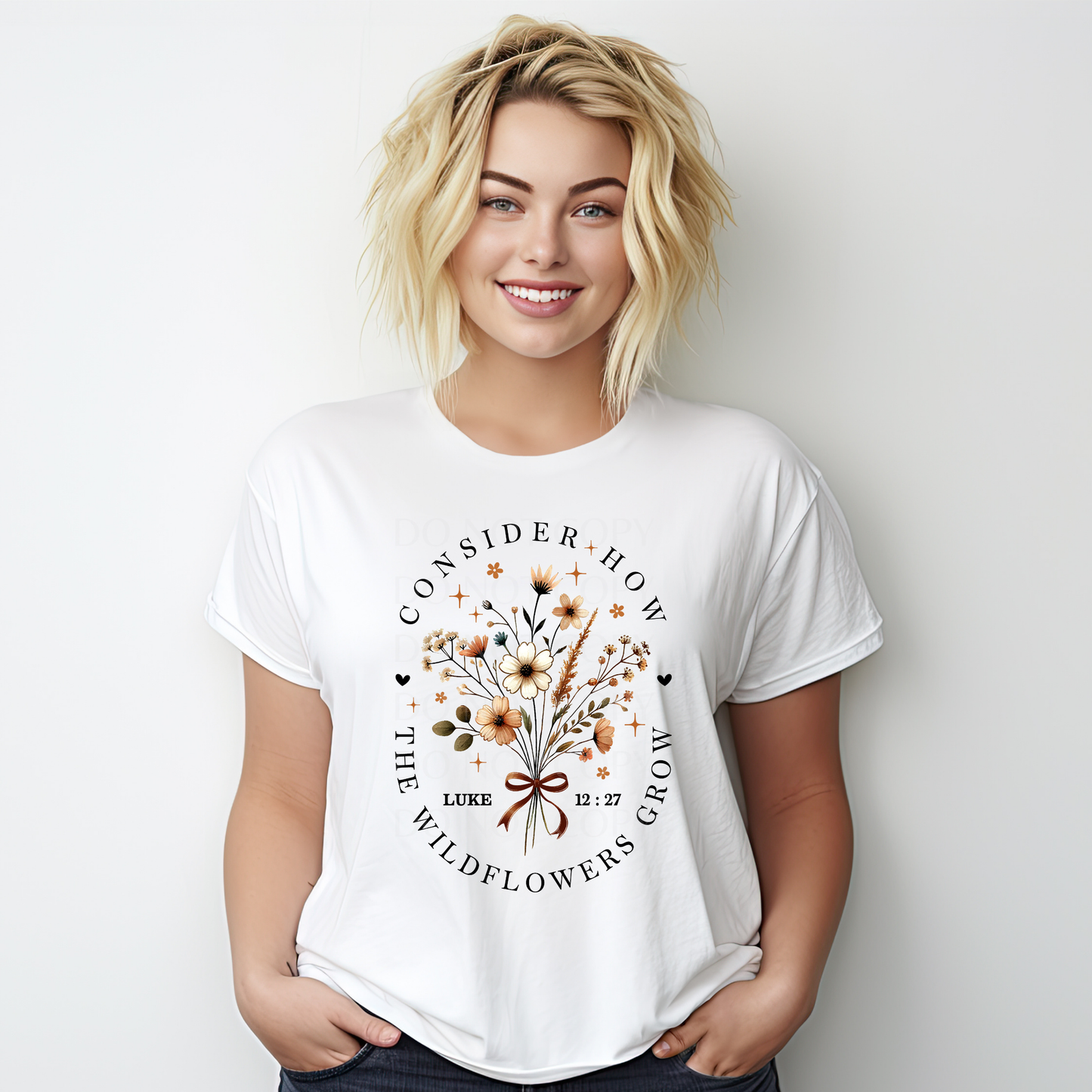 Consider how the wildflowers grow