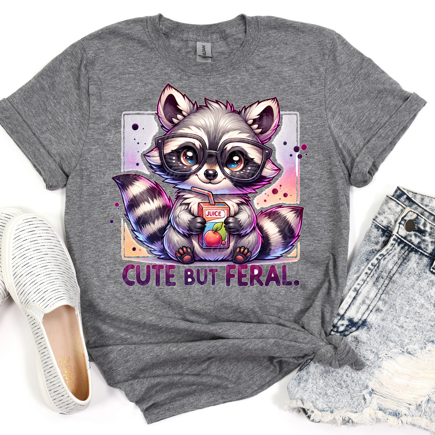 Cute But Feral-Purple