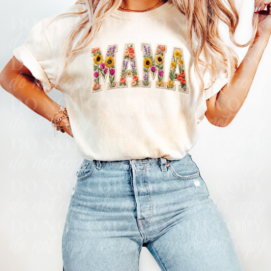 Mama-sunflower floral