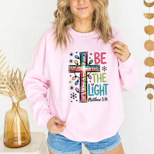 Be The Light-colorful cross