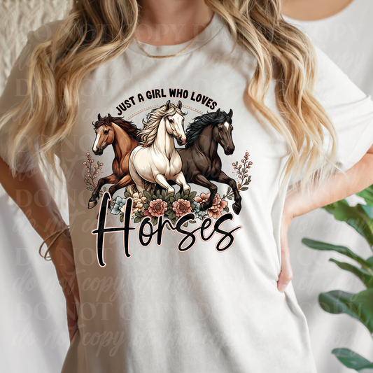 Just A Girl Who loves Horses