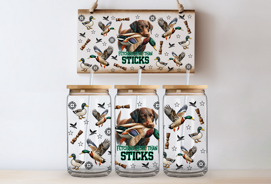 UVDTF 16oz CUP WRAP - Fetching More Than Sticks