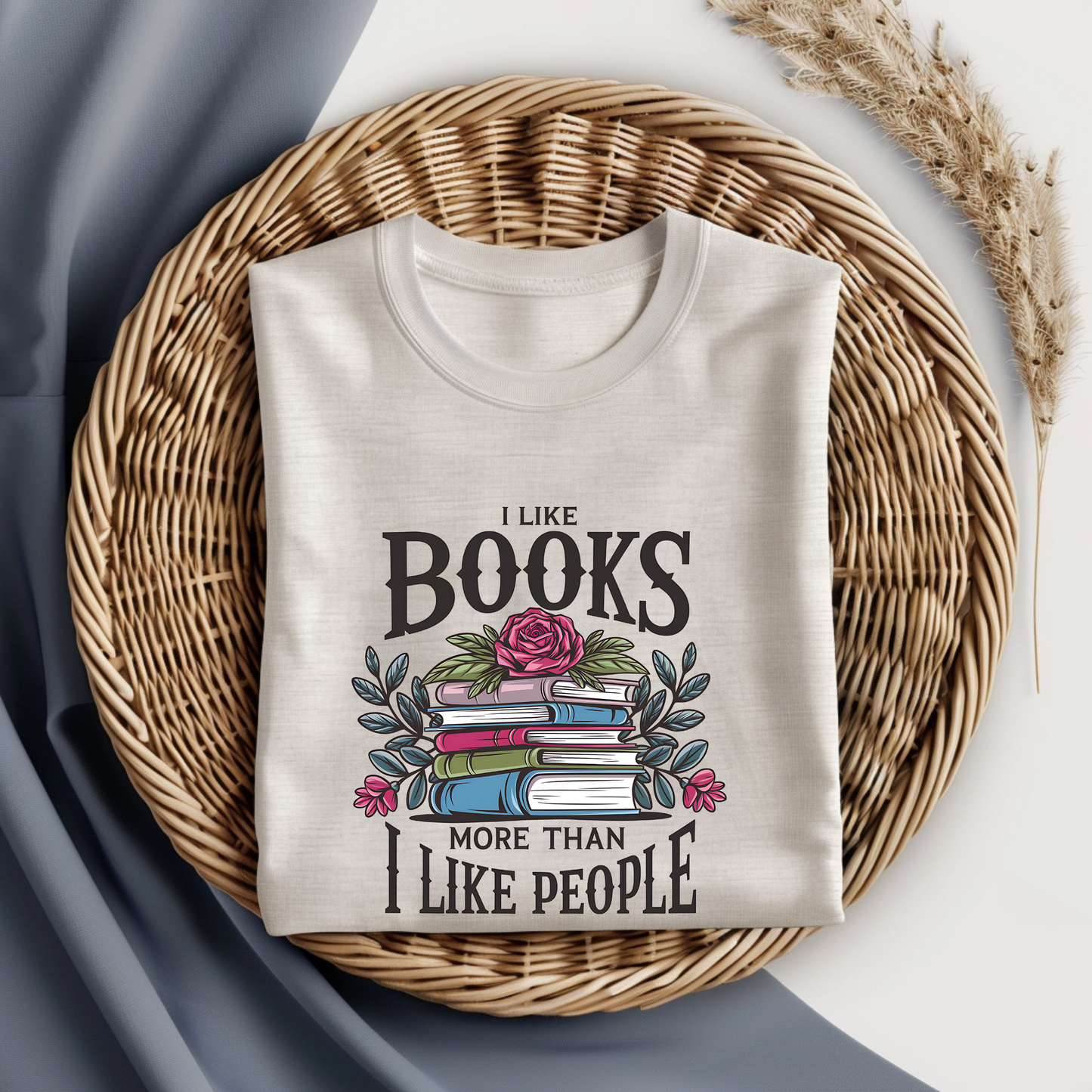 I like books more than I like people