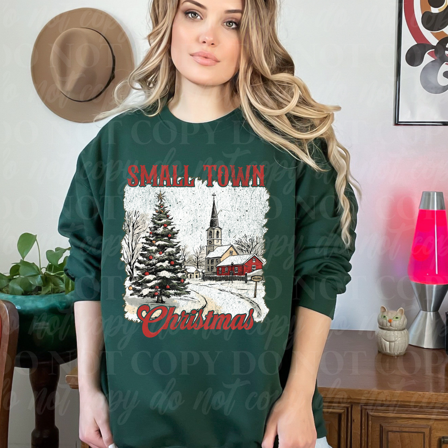 Small Town Christmas-red