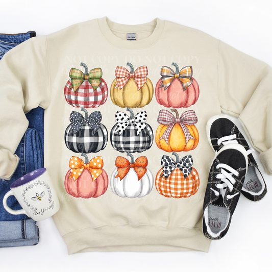 Plaid Pumpkins