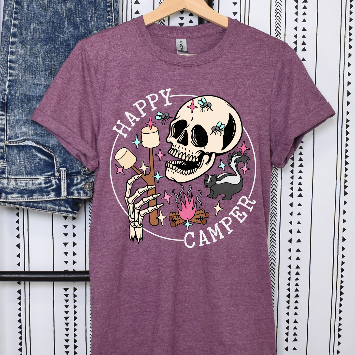 Happy Camper-skull