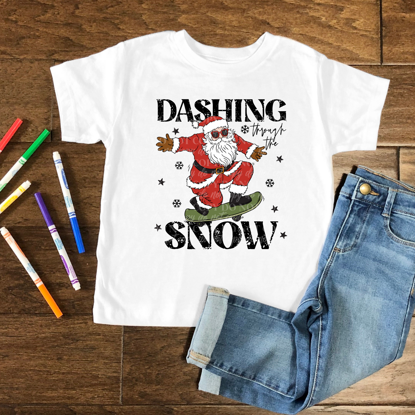 Dashing Through the Snow-Kids