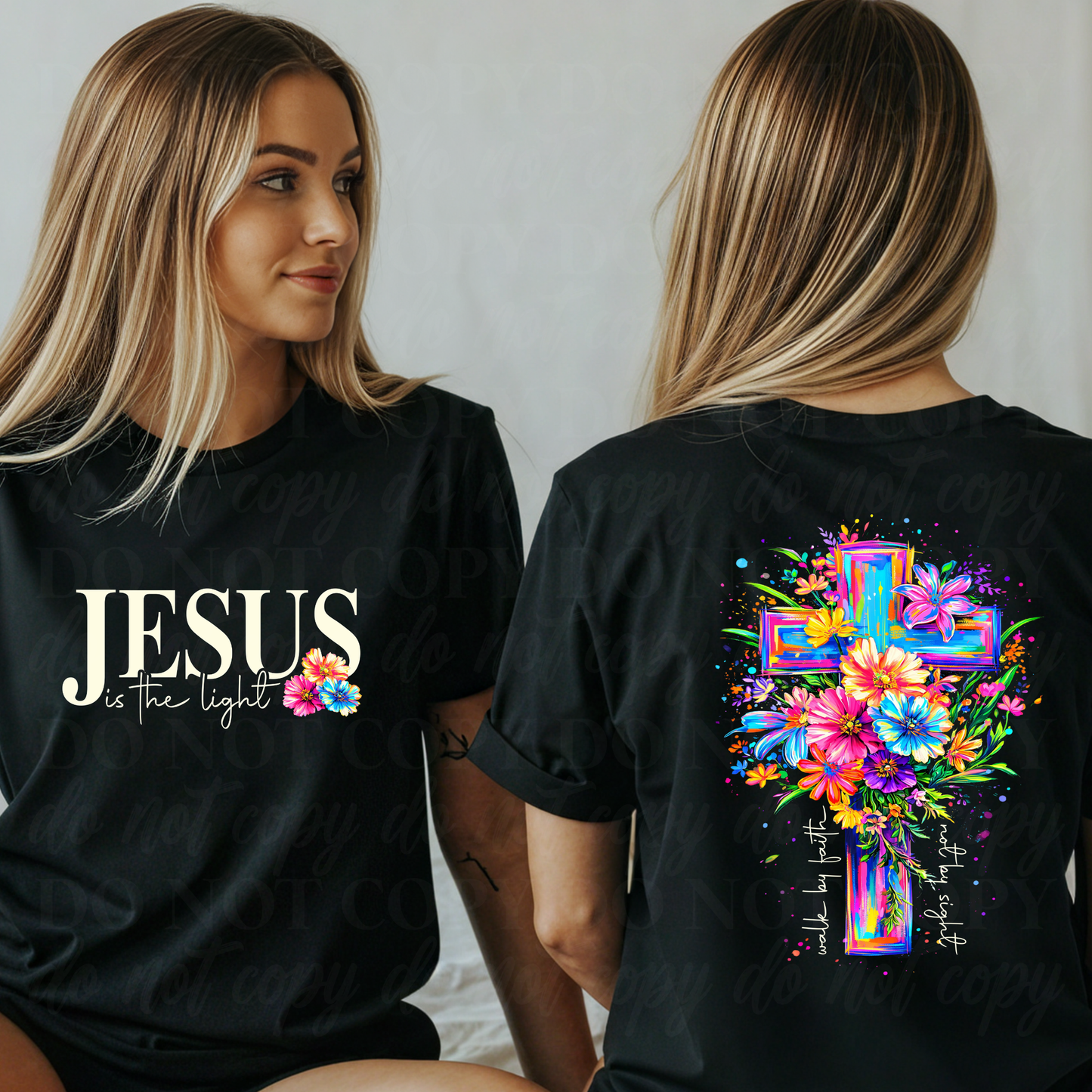 Jesus Is The Light-front and back