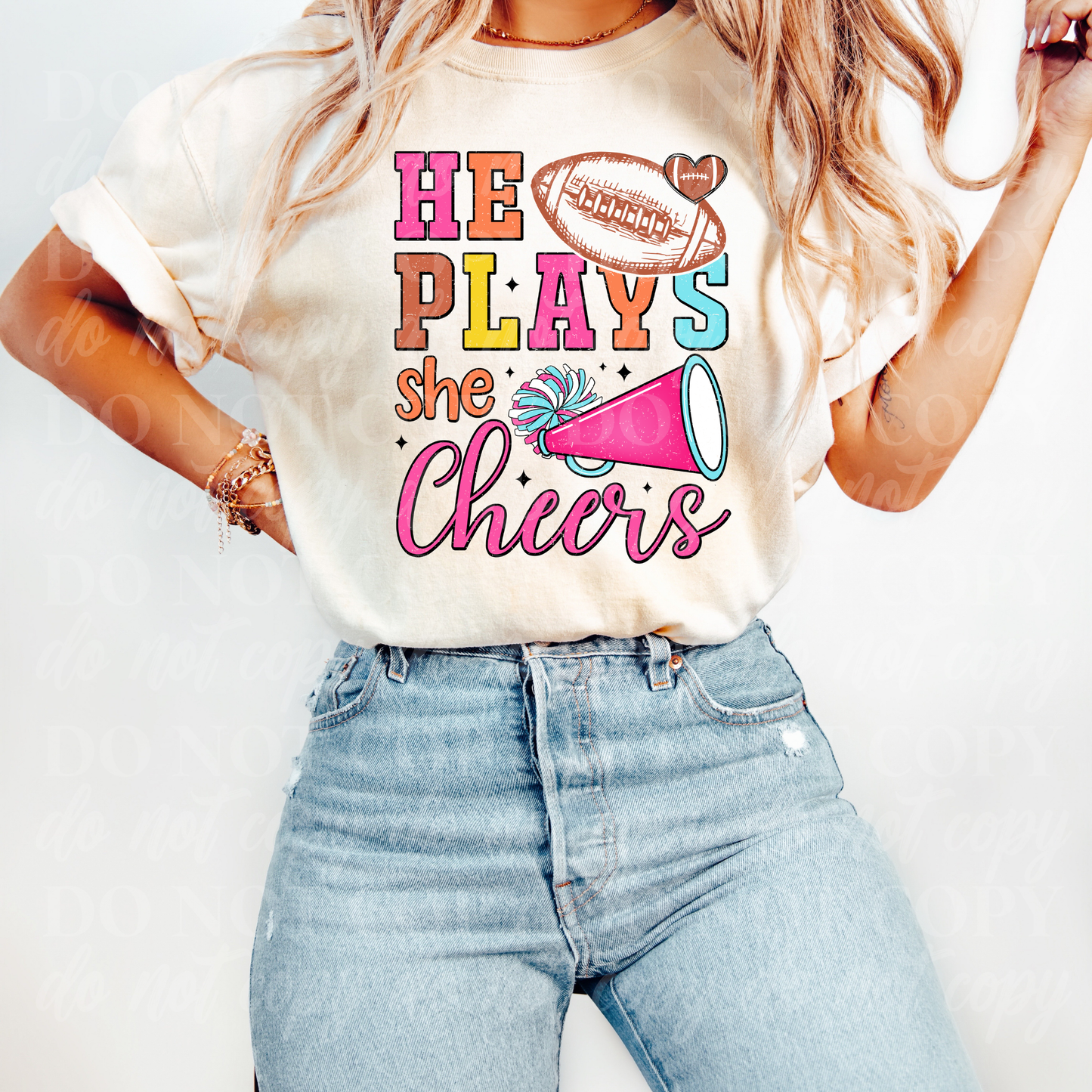 He Plays She Cheers
