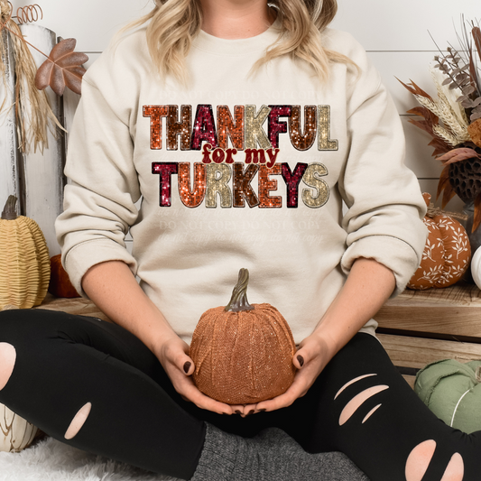 Thankful for my turkeys