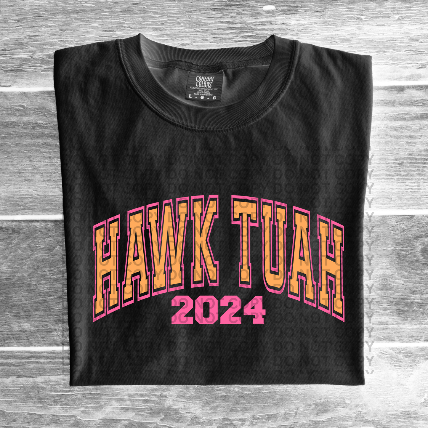 Hawk Tuah 2024 Pink And Orange