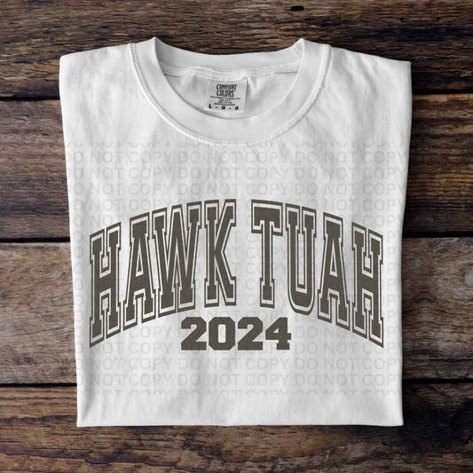 Hawk Tuah Wink Grey