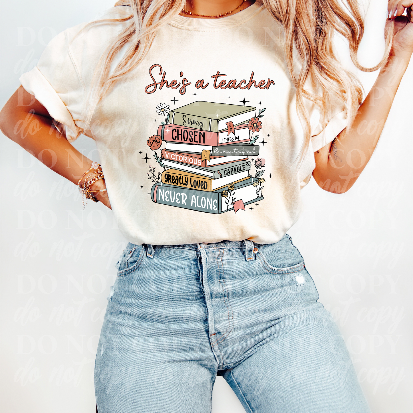 She's A Teacher-red