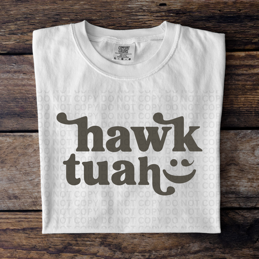 Hawk Tuah Wink Grey