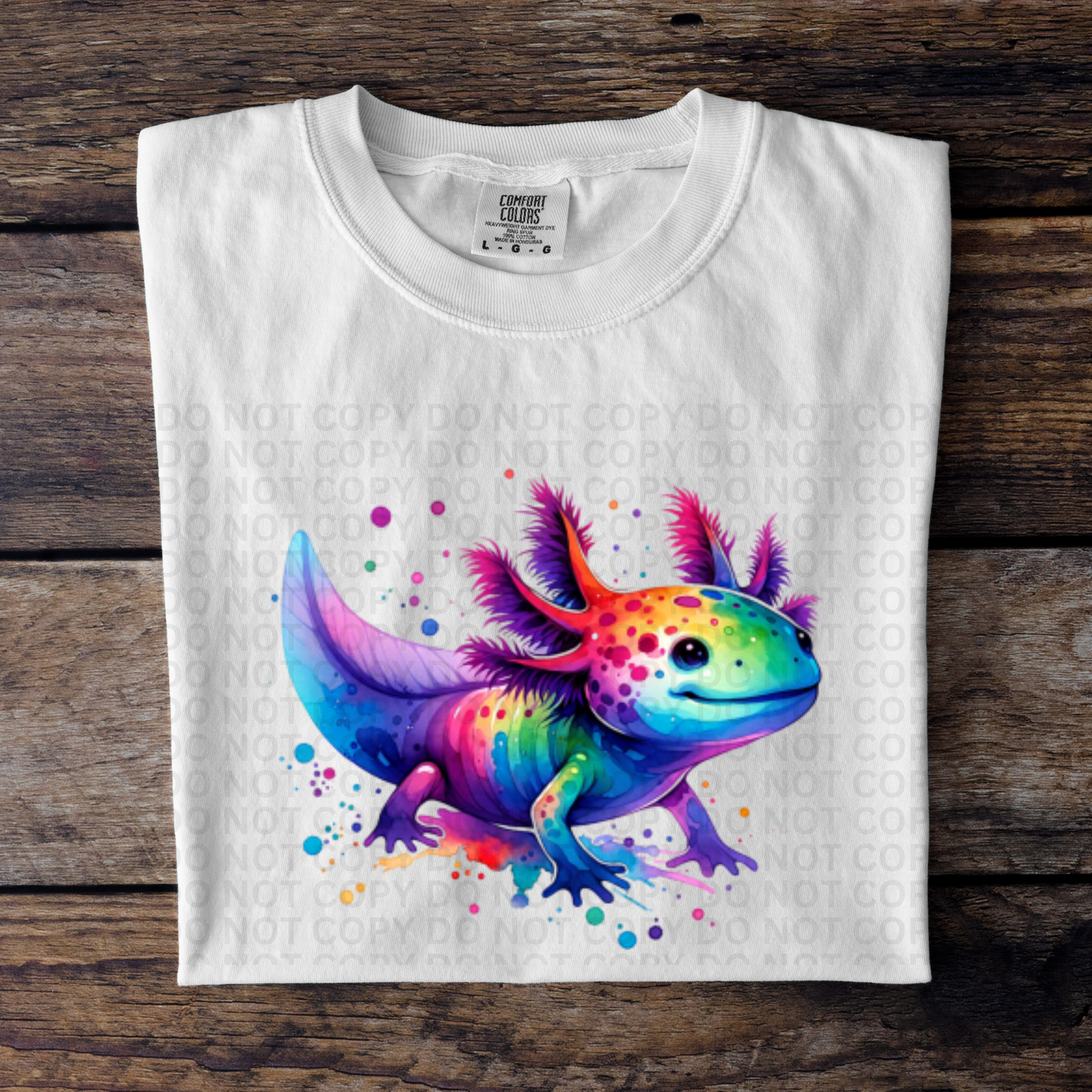 Colorful Axolotl