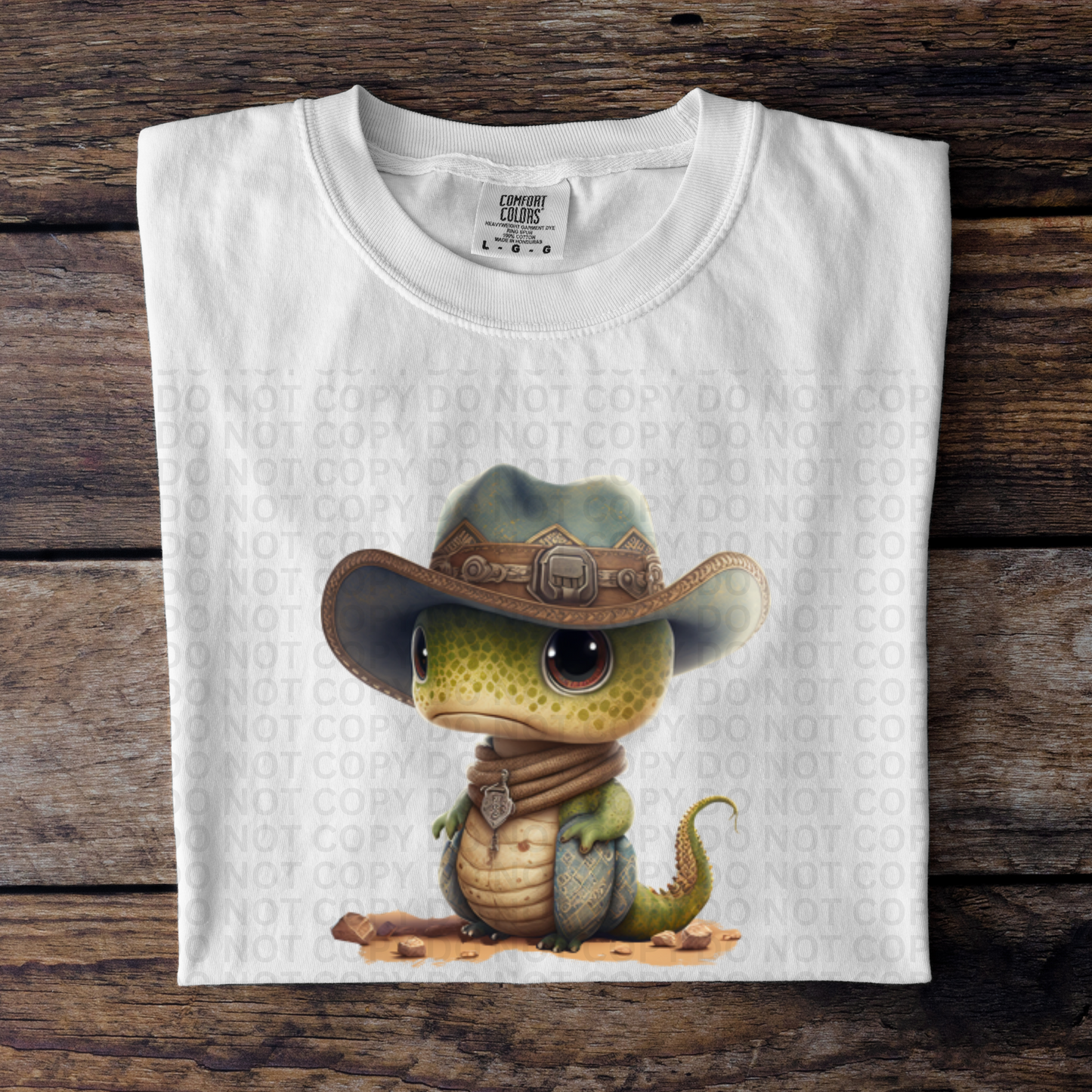 Reptile With Cowboy Hat