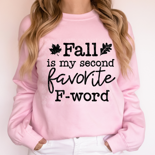 Fall Is My Second Favorite F-word